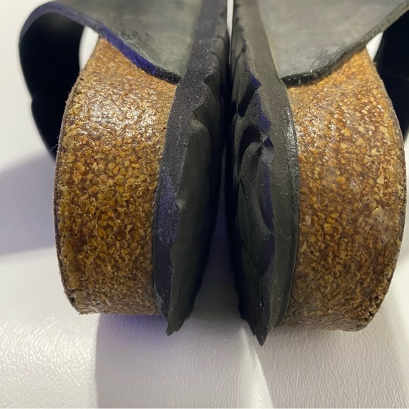 Birkenstock Women’s 39 Or 8-8.5 Arizona Double Strap Leather Sandal - Picture 10 of 12